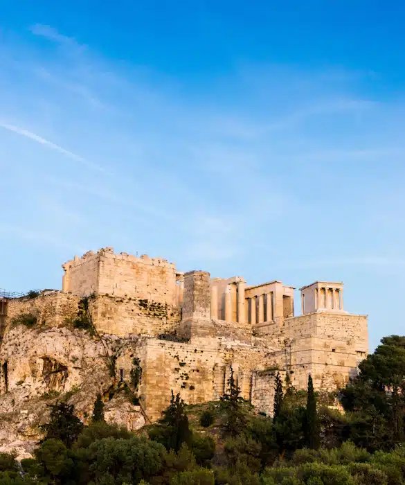 View of the Acropolis from the Areopahus Hill